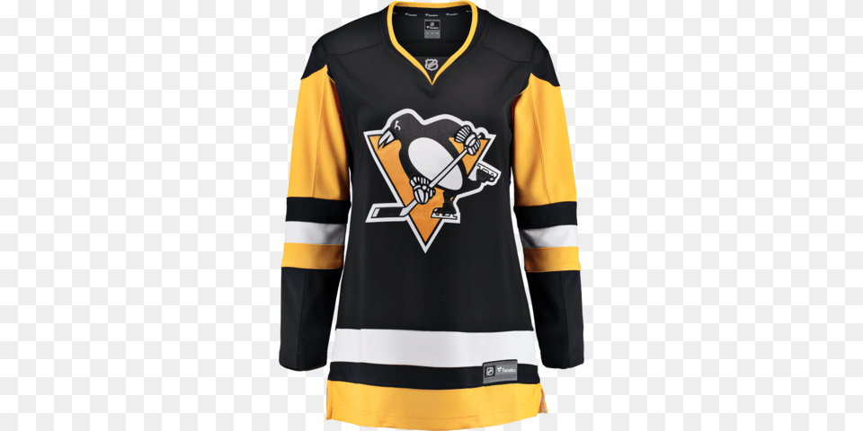 Fanatics Pittsburgh Penguins Womens Breakaway Jersey Pittsburgh Penguins Lemieux Jersey, Clothing, Shirt, Hoodie, Knitwear Png Image