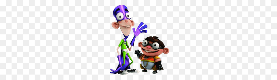 Fanboy And Chum Chum Waving, Baby, Person Free Png