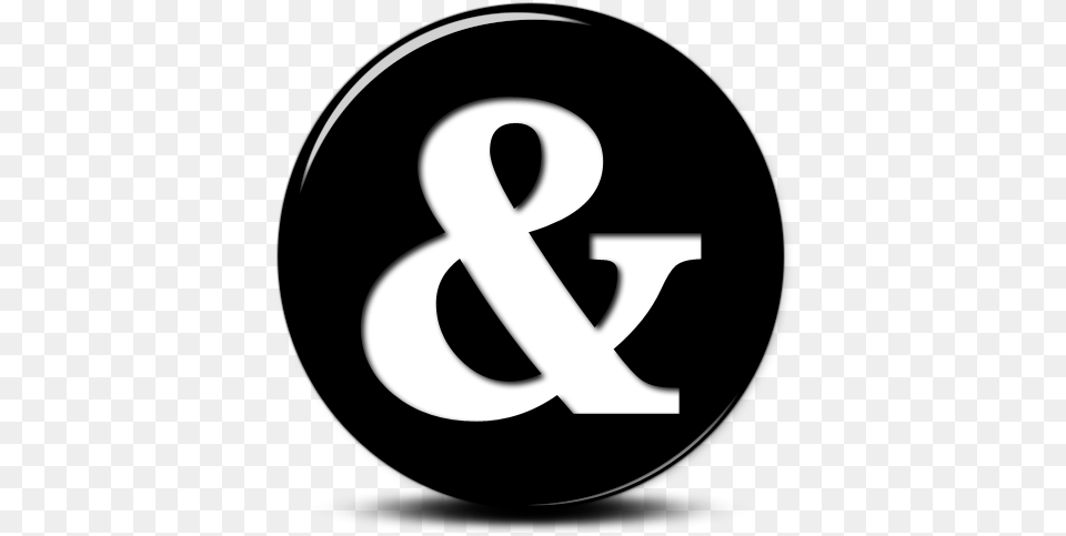 Fancy Ampersand Circle, Alphabet, Symbol, Text, Number Free Png Download