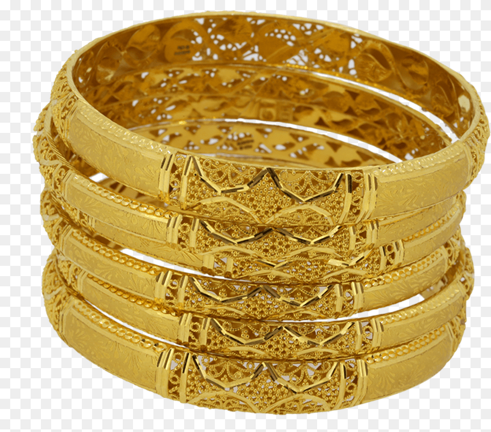 Fancy Bangles, Accessories, Gold, Jewelry, Ornament Png Image