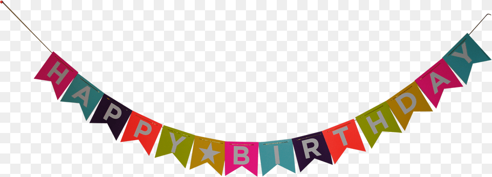 Fancy Banner 6 Foot Colorful Happy Birthday Banner, Text, Aircraft, Airplane, Transportation Png