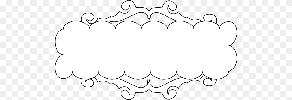Fancy Banner Cliparts, Stencil Free Png