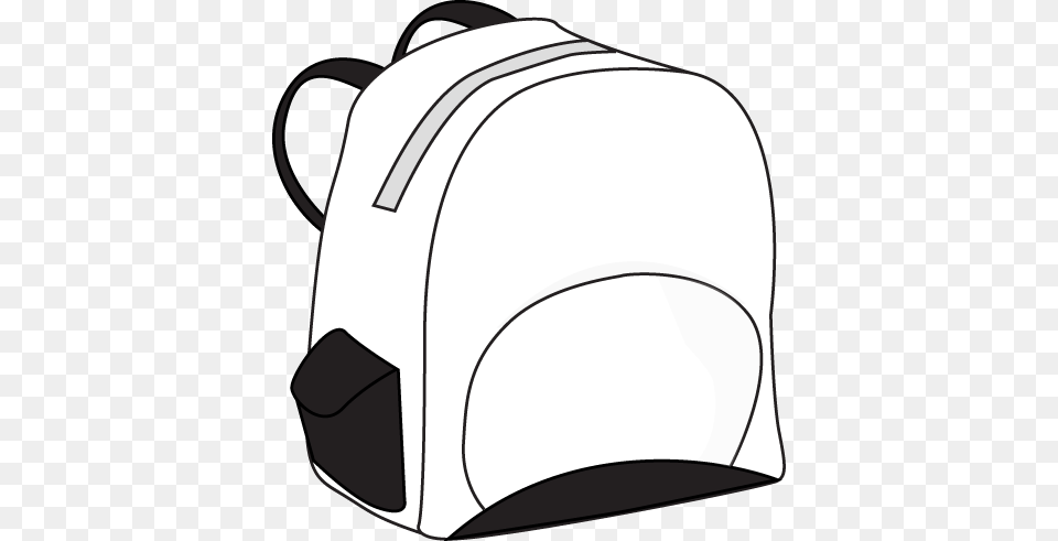 Fancy Black And White Clipart, Backpack, Bag, Cap, Clothing Png