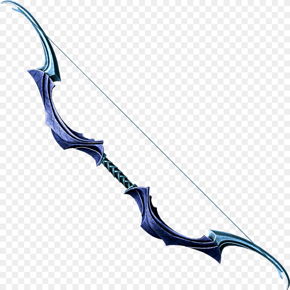 Fancy Bow And Arrow, Weapon Free Png Download