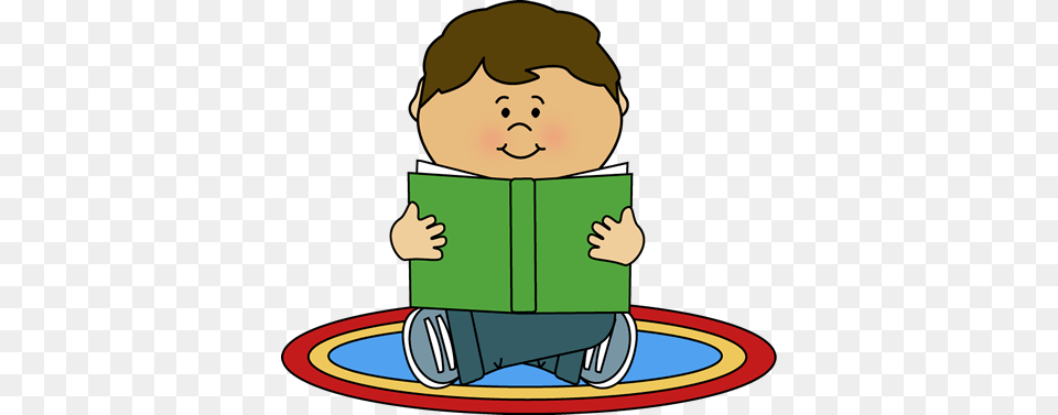 Fancy Child Reading Clipart Clipart Of Kids Reading Clip Art, Person, Face, Head, Baby Png
