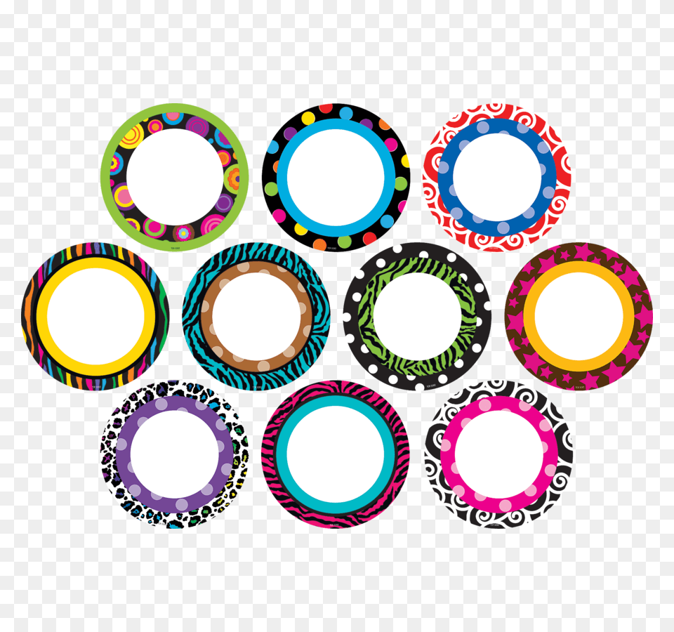 Fancy Circles Accents Png Image