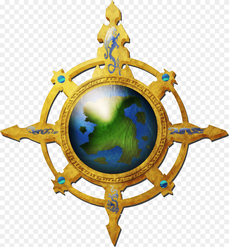 Fancy Compass Rose Pictures Cool Fantasy Compass Rose, Accessories, Aircraft, Airplane, Transportation Free Png Download