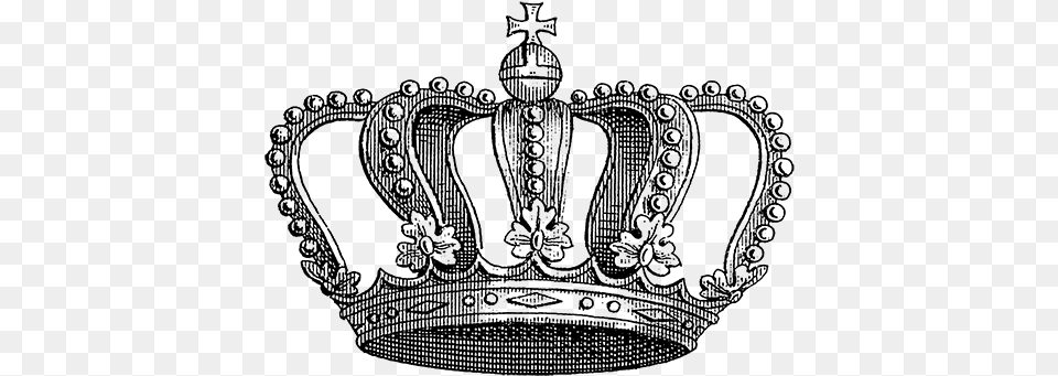 Fancy Crown Vankue King A Queen, Gray Png Image