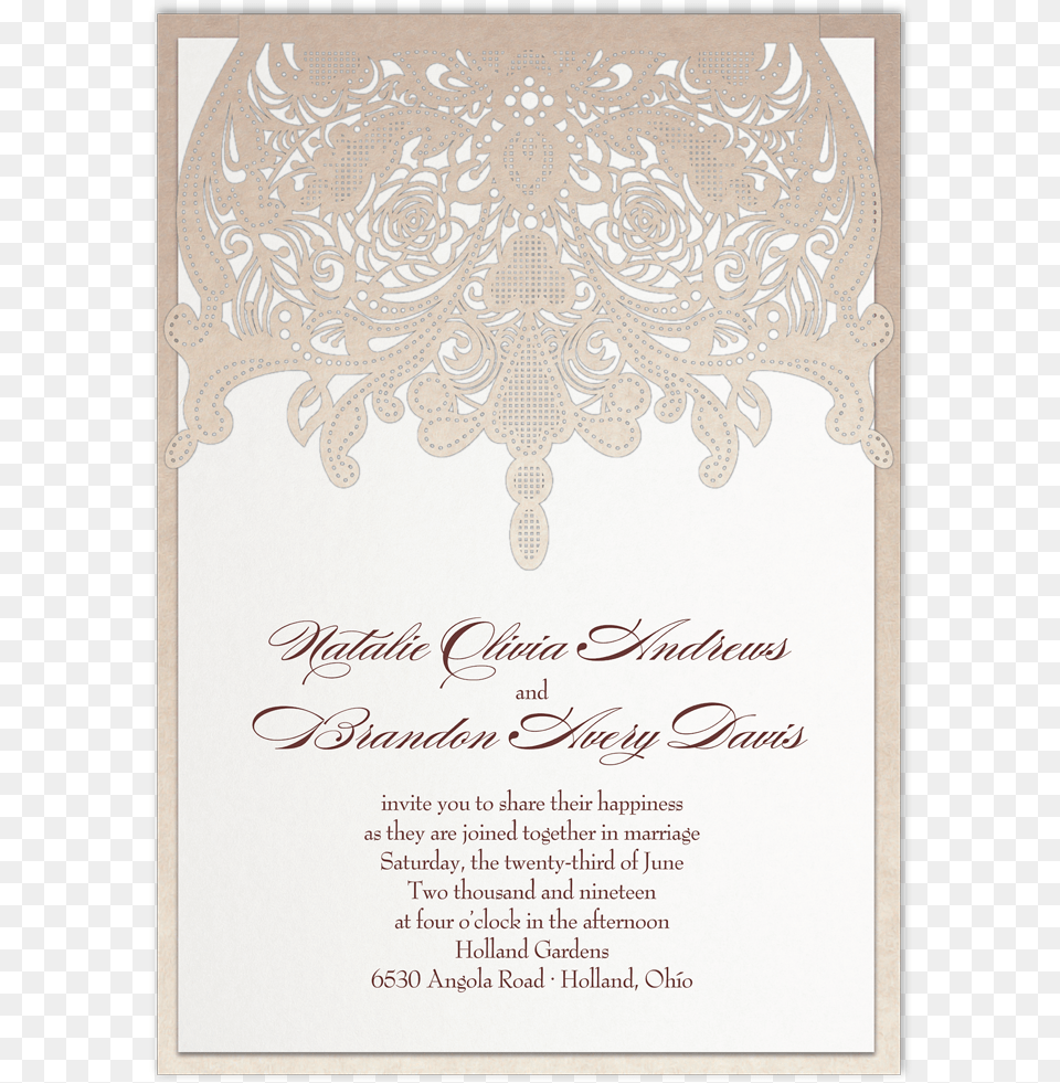 Fancy Embroidery Suite Motif, Text, Lace Free Png