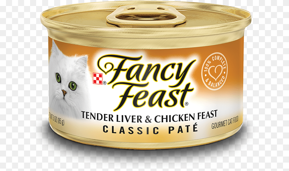 Fancy Feast Turkey And Giblets, Aluminium, Can, Canned Goods, Food Png Image