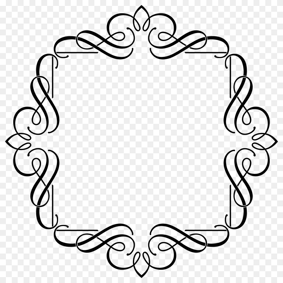 Fancy Flourish Frame 6 Clipart, Dynamite, Weapon, Green, Oval Png Image