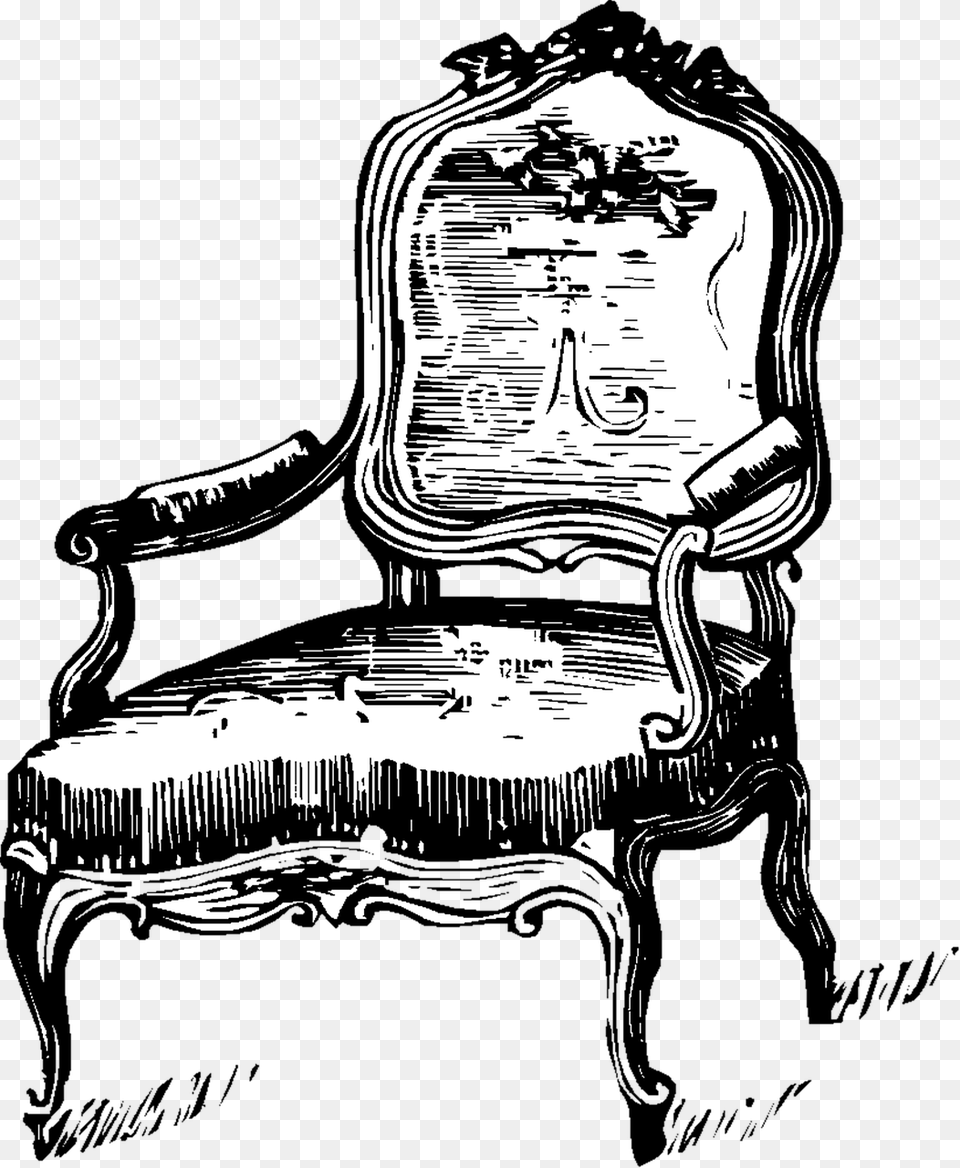 Fancy Furniture, Chair, Person, Armchair, Face Free Png Download