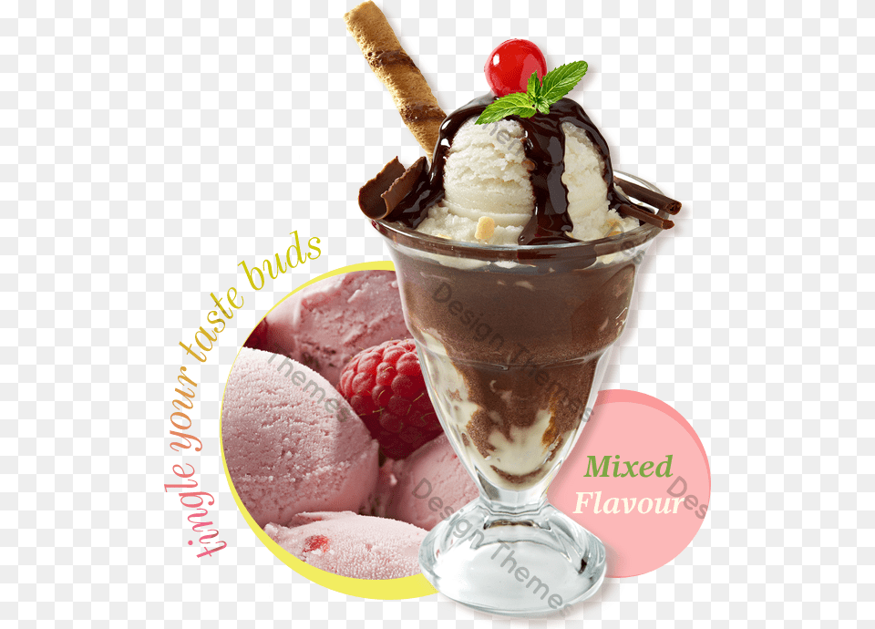 Fancy Ice Cream Sundae Download Khatri Bandhu Ice Cream, Dessert, Food, Ice Cream, Bread Png Image