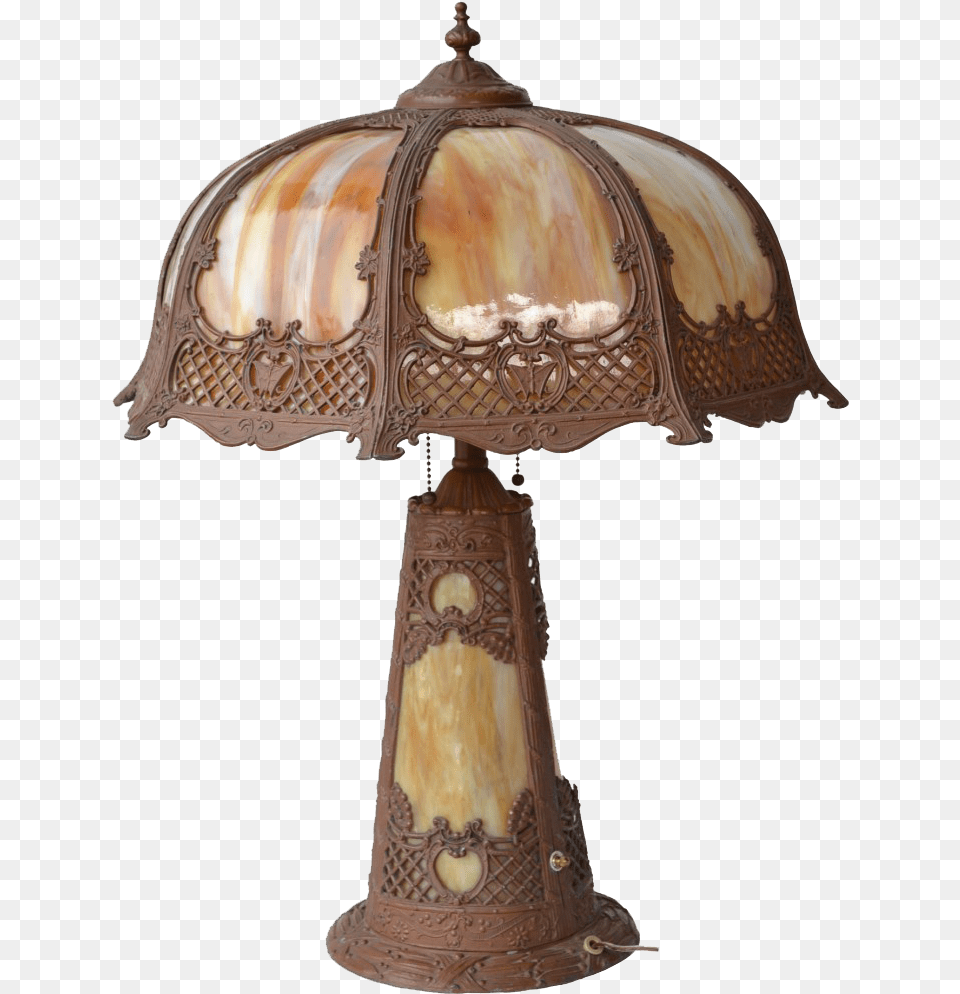 Fancy Lamp 1 Fancy Lamp, Table Lamp, Lampshade, Bronze Png Image