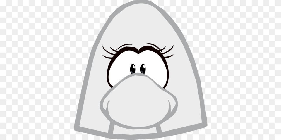 Fancy Lashes Icon Club Penguin The Flip, Stencil, Clothing, Hat, Hardhat Png Image