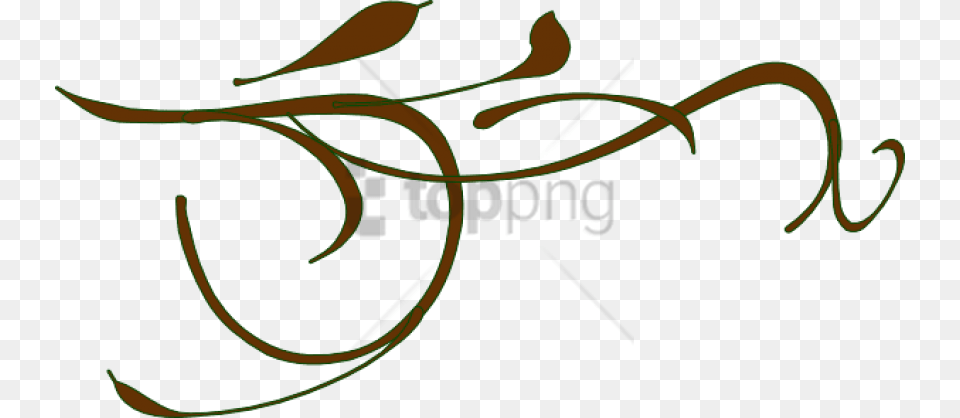 Fancy Line With Transparent Fancy Lines, Handwriting, Text, Bow, Weapon Png Image