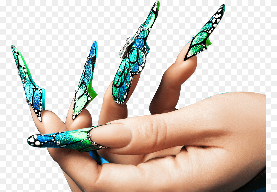 Fancy Manicure, Hand, Person, Body Part, Finger Png