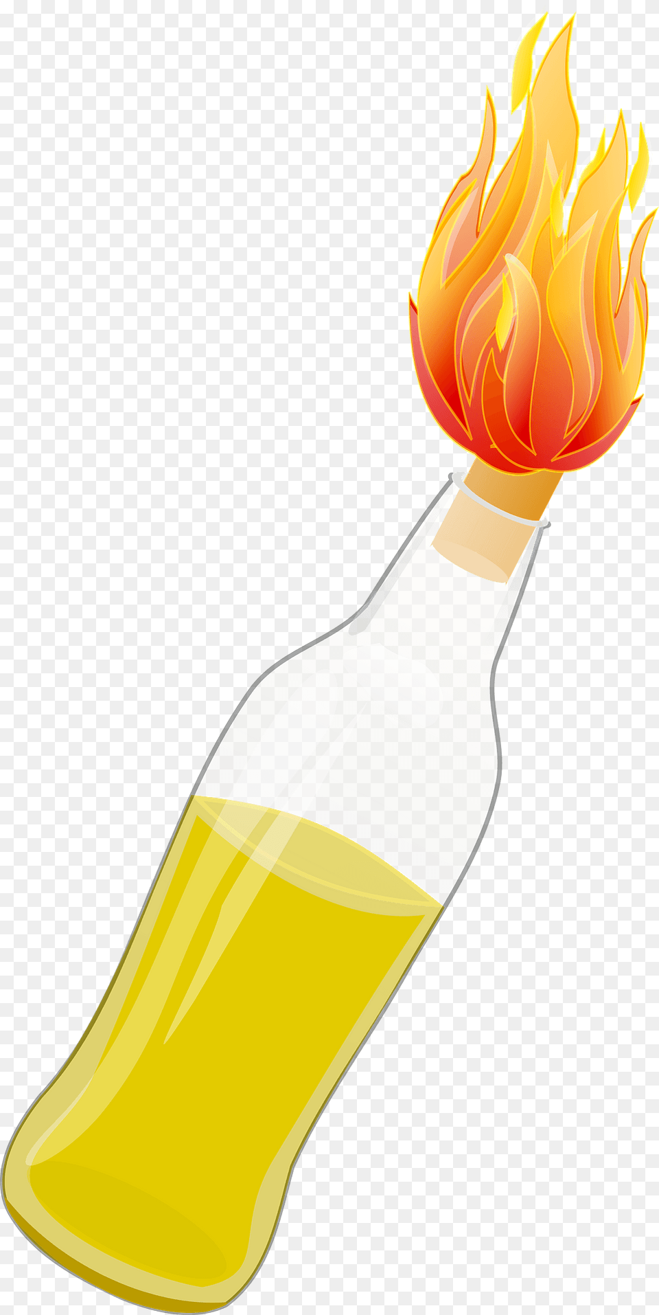 Fancy Molotov Cocktail Clipart, Light Png Image