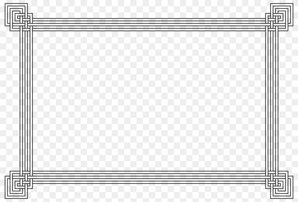 Fancy Ornamental Frame 9 Clipart, Gate Png Image