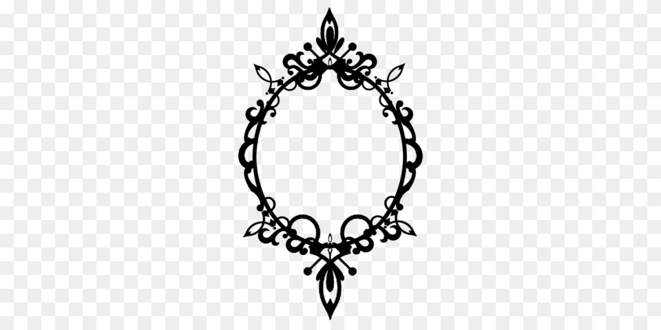 Fancy Oval Frame Clip Art, Accessories, Jewelry, Necklace Png Image