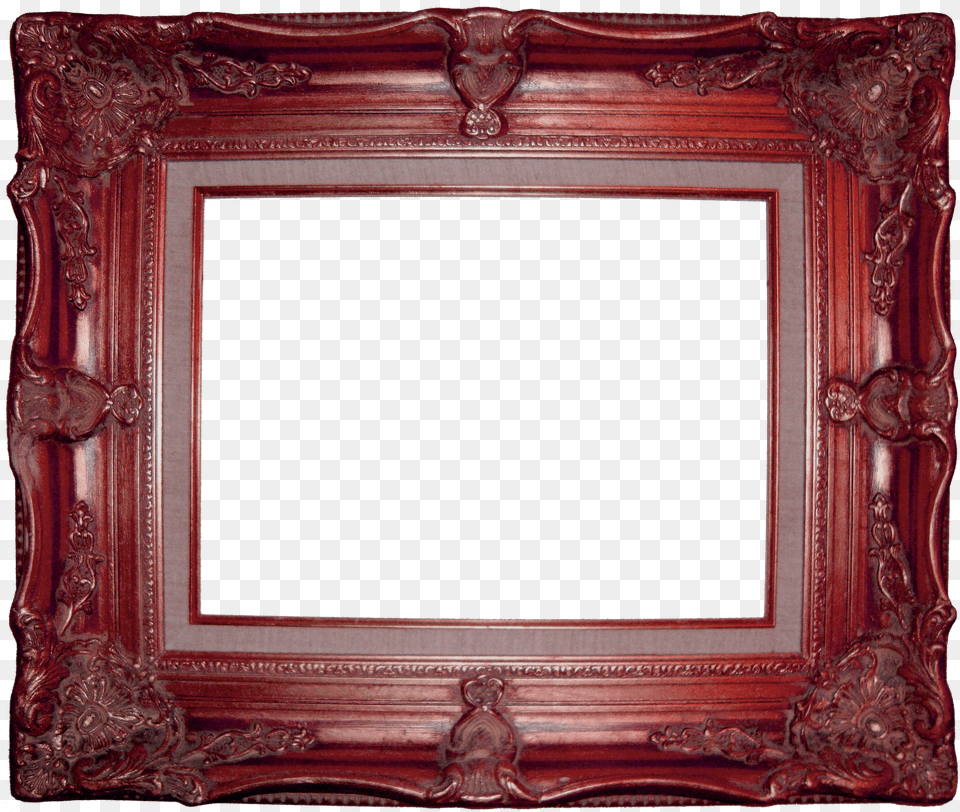 Fancy Red Frame Fancy Red Picture Frame Png