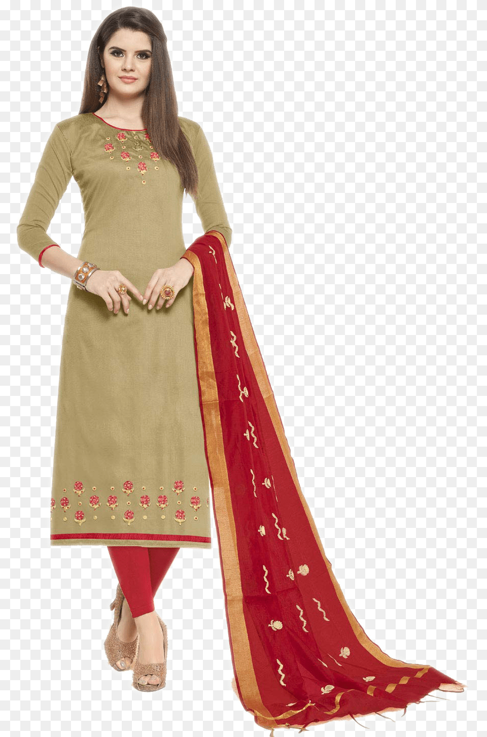 Fancy Salwar Suit Design, Adult, Female, Person, Woman Free Png