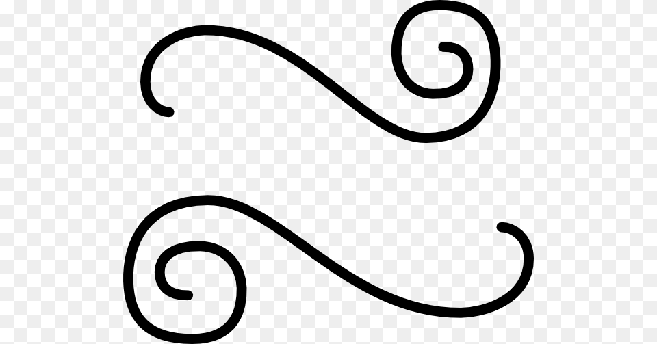 Fancy Scrolls Clipart, Smoke Pipe, Text Png Image