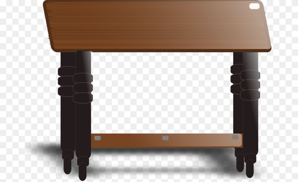 Fancy Table Clip Art, Desk, Furniture, Coffee Table, Wood Free Png