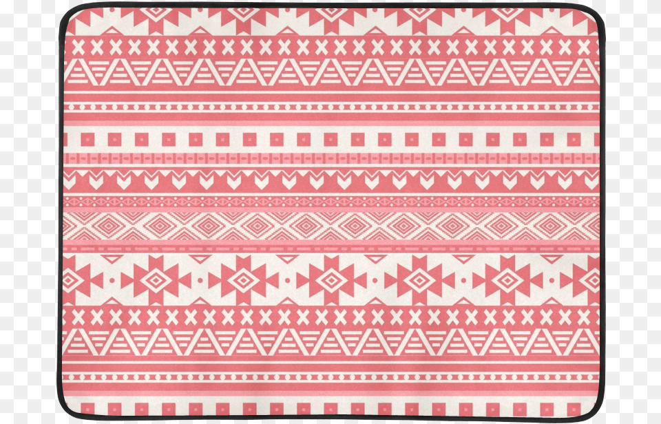 Fancy Tribal Border Pattern 08 Red Beach Mat 78 X 60 Mat, Home Decor, Rug Free Png Download