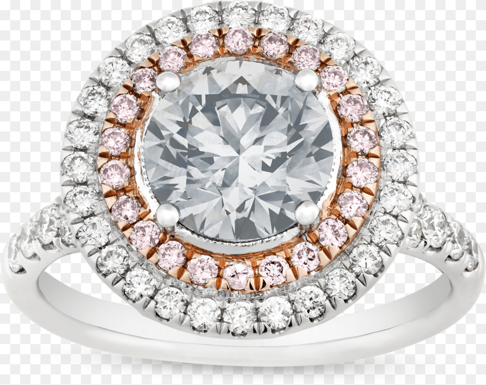 Fancy Very Light Grey Diamond Ring Diamond Png