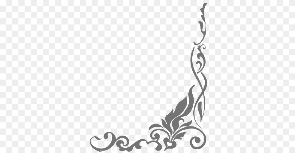 Fancy Wallpaper Border, Graphics, Art, Floral Design, Pattern Png Image