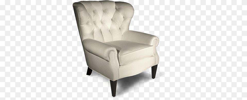Fancy Wing Armchairs With Upholstered Armchairs Chaises Tufted Wingback Chair, Armchair, Furniture Free Png Download