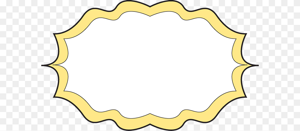 Fancy Yellow Frame, Oval, Mirror, Smoke Pipe Free Transparent Png