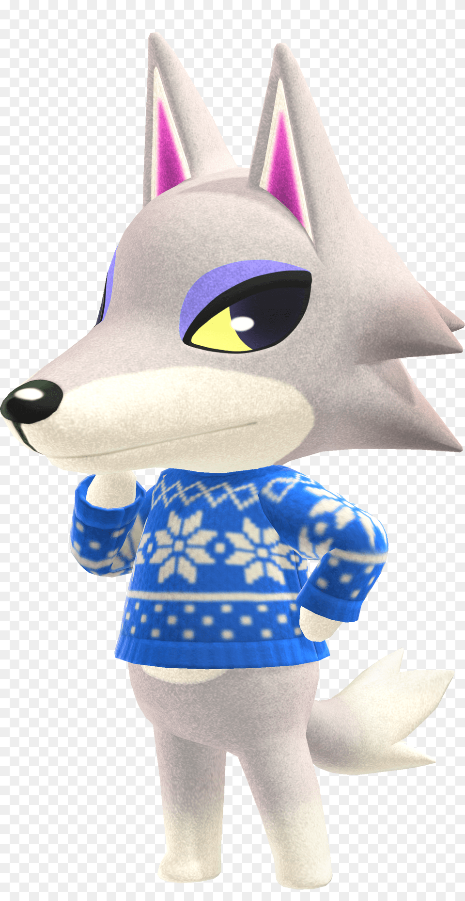 Fang Animal Crossing Wiki Nookipedia Fang From Animal Crossing, Plush, Toy, Baby, Person Free Png