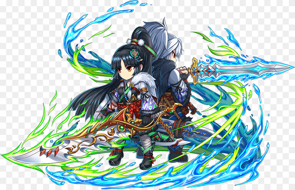 Fang Fei Or Fei Fang However You Like It Getting Their Brave Frontier Fei And Fang, Adult, Person, Female, Woman Free Transparent Png