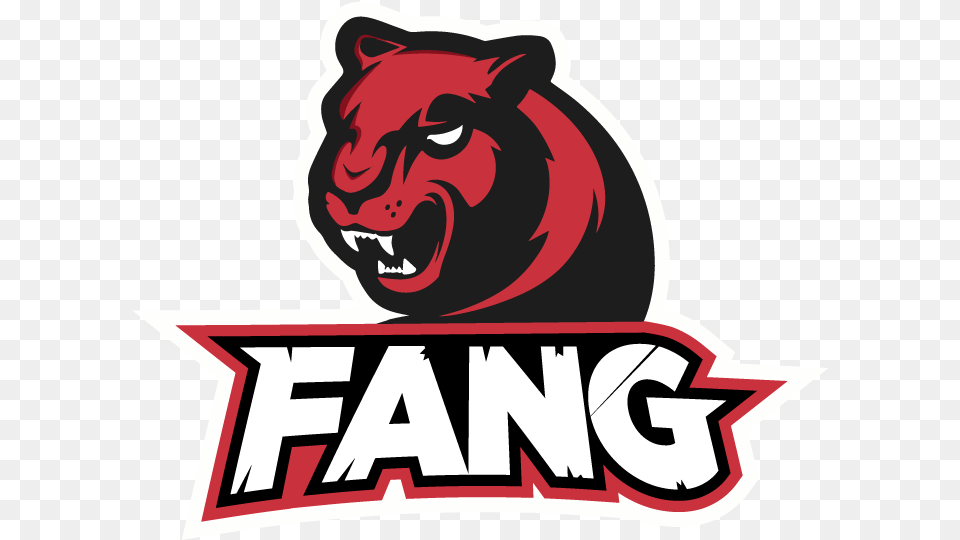 Fang Gaming, Logo, Sticker, Animal, Bear Png Image