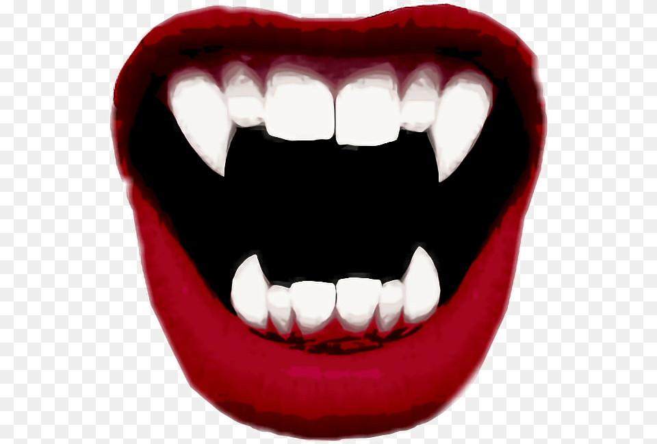 Fang Vampire Dracula Blood T Shirt Fang, Body Part, Mouth, Person, Teeth Free Png Download