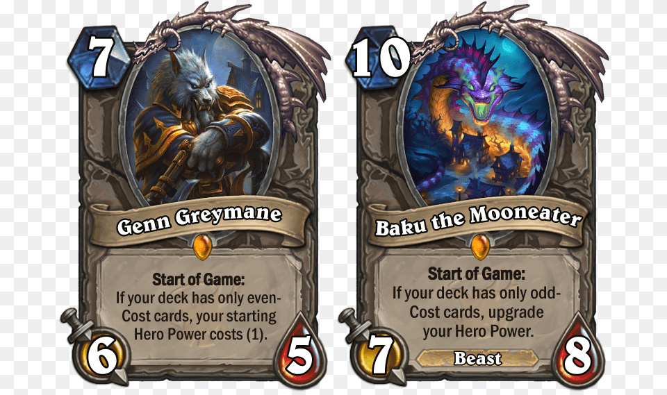 Fanmade Contenteasy Fix To Genn Baku Issue Hearthstone Genn And Baku, Book, Comics, Publication, Person Png Image