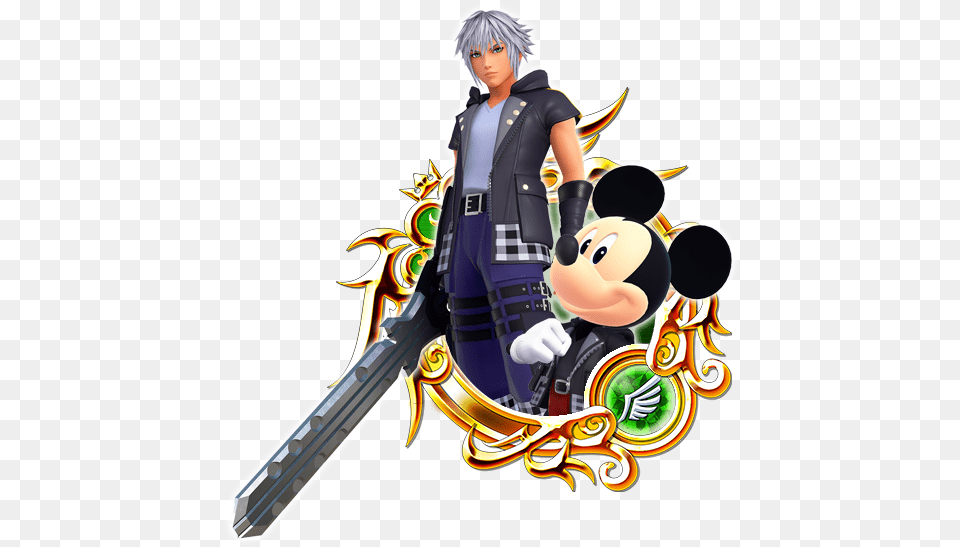 Fanmade Kh3 X Union Cross Medals By Kh13s Justin Kingdom Hearts 3 Renders, Book, Comics, Publication, Person Png