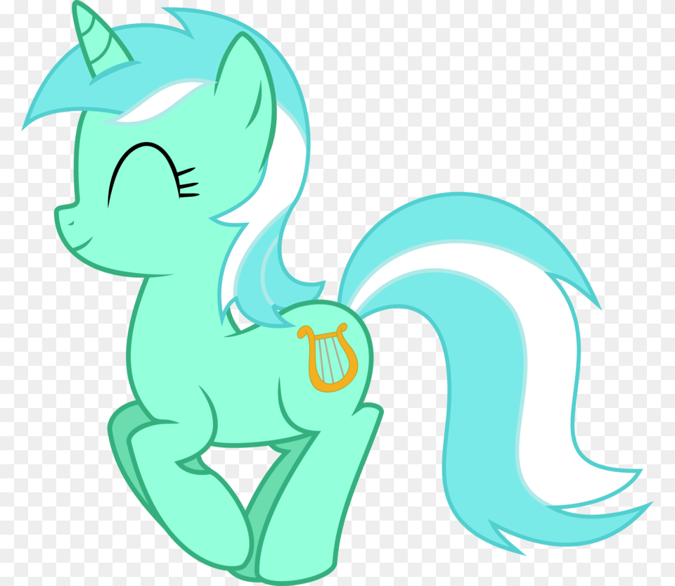 Fanmade Lyra Jumping Aqua My Little Pony, Art, Graphics, Baby, Person Png Image