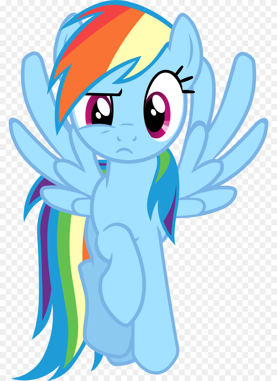 Fanmade Rainbow Dash Flying And Having A Weird Face Mlp Rainbow Dash Face, Publication, Book, Comics, Baby Png Image