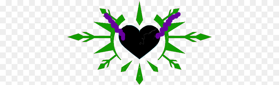 Fanmade The Dark Heart 3 Mlp Dark Magic Cutie Mark, Green, Symbol Free Png