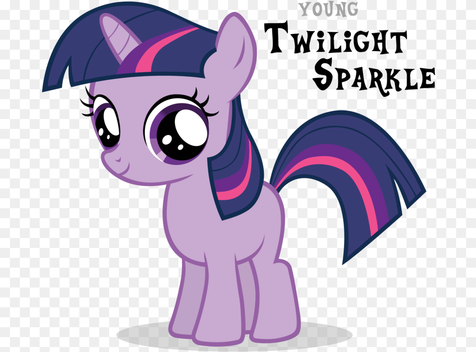 Fanmade Young Twilight Sparkle My Little Pony Small, Book, Comics, Publication, Purple Free Png