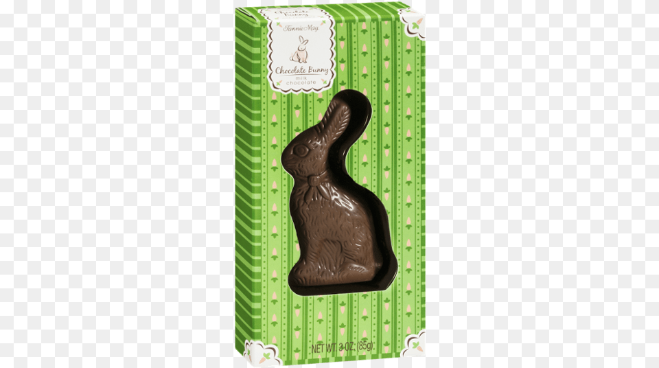 Fannie May Milk Chocolate Bunny, Dessert, Food, Sweets, Smoke Pipe Png Image