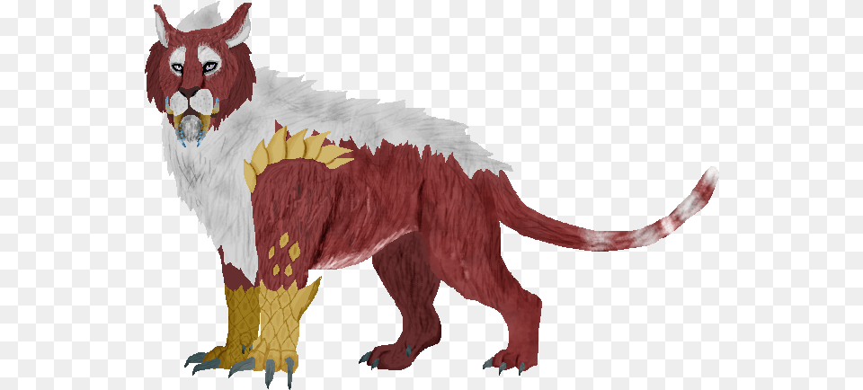 Fanon Monster Hunter Wiki Tiger, Animal, Dinosaur, Reptile, Coyote Free Png