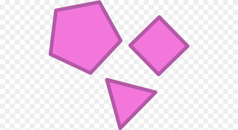 Fanonpolygons Gellypop Diepio Wiki Fandom Triangle, Purple Png