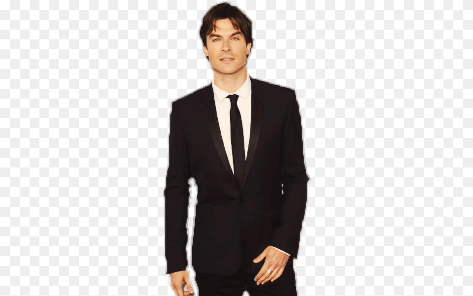 Fans Do Ian Somerhalder Alternative Bomber Vintage French Terry Bomber Jacket, Tuxedo, Clothing, Suit, Formal Wear Free Transparent Png