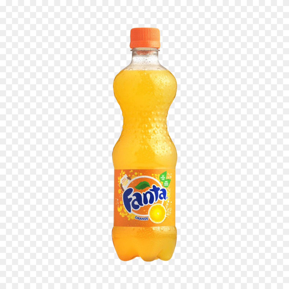 Fanta, Beverage, Juice, Orange Juice, Bottle Free Transparent Png