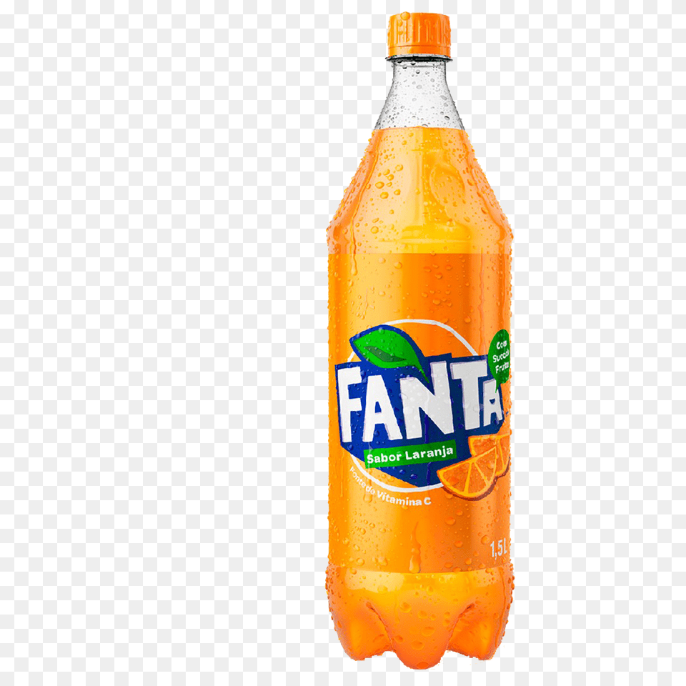 Fanta, Beverage, Bottle, Pop Bottle, Soda Free Transparent Png