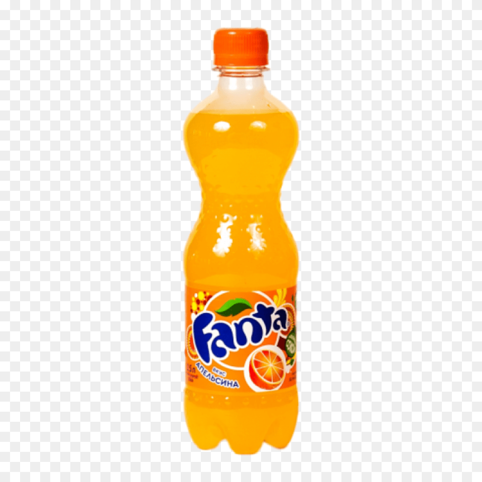 Fanta, Beverage, Juice, Bottle, Pop Bottle Png Image